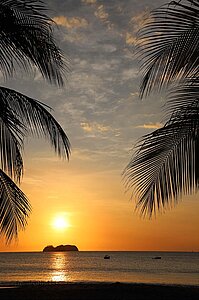 So schön - Sonnenuntergang an der Playa Hermosa
