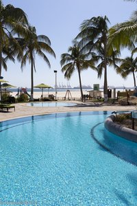 Pool beim Hilton Salalah Resort
