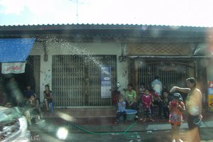 Wasserfest Songkran in Thailand