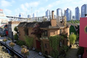 Hausboot auf Granville Island - Vancouver