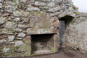 Ehemaliges Zimmer im Dunnottar Castle