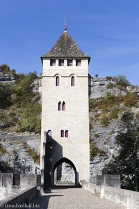 Brückenturm der Pont Valentré bei Cahors