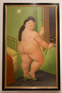 und noch eine dicke Frau von Botero
