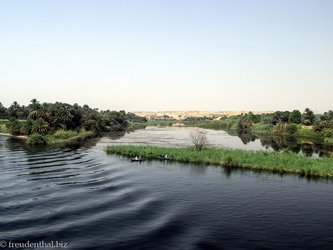 auf dem Nil bei Assuan