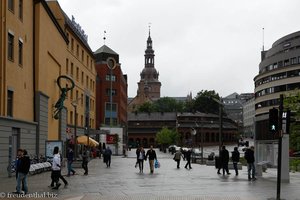 im ganz schön verregneten Oslo