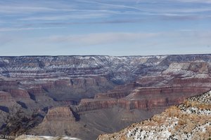 Blick über den Grand Canyon in Arizona