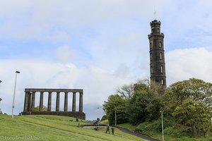 auf dem Calton Hill