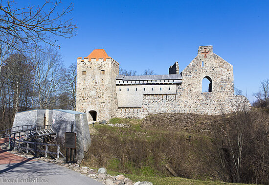 Ausflug zur Burg Segewold in Sigulda
