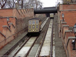 Standseilbahn zum Budaer Burgberg