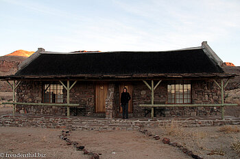Unser Bungalow (von außen)
