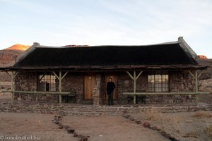 Unser Bungalow (von außen)