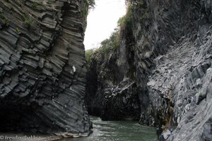 Eingang in die Schlucht Gole dell’Alcantara