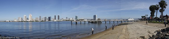 Skyline San Diego von Coronado aus gesehen