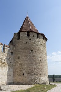 Festungsturm bei der Festung Bendery in Transnistrien