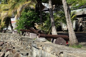 Geschütze im Hafen von Port Royal, Fluch der Karibik