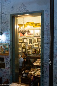 Seitenzimmer im La Bodeguita del Medio