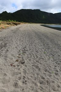 Strandwanderung um den Lagoa do Fogo