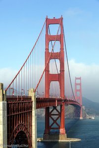 Golden Gate Bridge bei Sonne