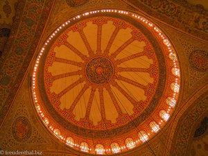 Kuppel Blaue Moschee in Istanbul