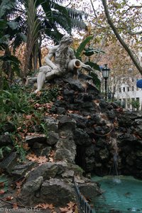 Neptun-Brunnen auf der Avenida da Liberdade