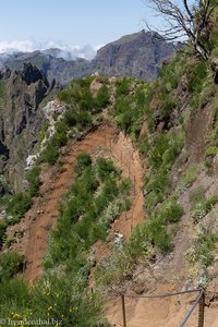 Umweg zwischen Pico das Torres und Pico Ruivo