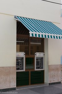 Ein Geldautomat in Bayamo