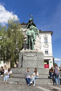 Die Bewohner von Ljubljana sind auffallend jung.