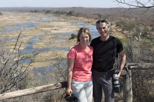 Anne und Lars beim Aussichtspunkt N'wamanzi