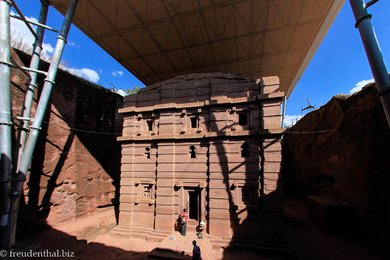 Emmanuel-Kirche - Bete Emmanuel in Lalibela