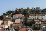 Lissabon, Sicht auf den Burgberg