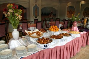 Frühstücksbüffet im Hotel Imperial von Marrakesch