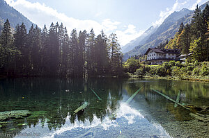 Der Trettachsee als Wanderziel ab Oberstdorf