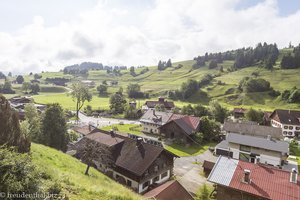 Aussicht auf Gunzesried und Umgebung