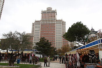 Plaza Espana, Franko-Bauwerk in Madrid