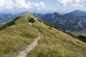 Zum Gipfel der Kühgundspitze