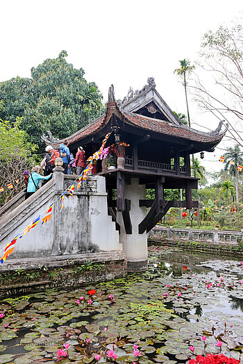 Einsäulenpagode Ho Chi Minhs in Hanoi