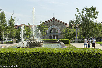 beim Bahnhof von Chisinau