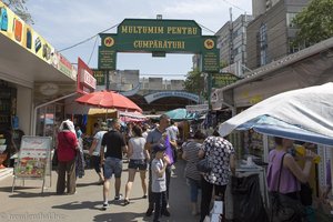 Markttreiben beim Piata Centrala von Chisinau