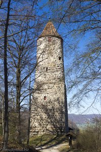 Beim Ödenturm über Geislingen an der Steige