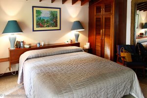 Bett im Turtle Beach Hotel, Tobago