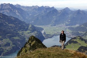 Annette mal wieder viel zu nah am Rand