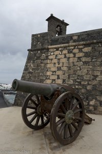 Kanone beim Castillo San Gabriel
