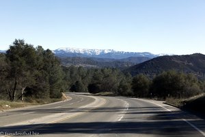 Fahrt in den Yosemite Nationalpark