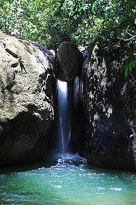 Die Cascada El Pavón bei Ojochal