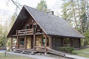 Hütte im Naturpark von Ligatne