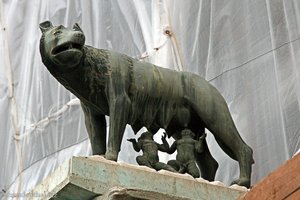 Die Wölfin - das Wappentier Roms