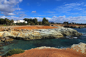 Meeresklippen beim Edro Schiffswrack