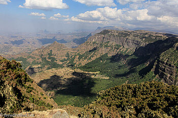 Blick in den Simien Nationalpark