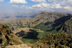 Blick in den Simien Nationalpark