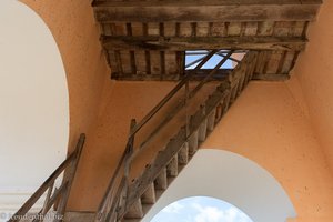 steile Treppen im Turm von Iznaga